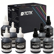 TCTK Druckerpatronen BT6000BK BT6000BK 8er Set 4x Schwarz 4x Cyan kompatibel mit Brother DCP-T300 DCP-T500W DCP-T700W MFC-T800W