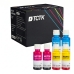 TCTK Druckerpatronen 100ml GT52C GT52M GT52Y 6er Set CMY (je 2x) kompatibel mit HP DeskJet GT 5810 5820 5822, für Ink Tank 115 118 310 311 315 318 319 410 411 412 415 416 418 419, für Smart Tank 500