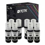 TCTK Druckerpatronen E-101BK E-101BK 8er Set Schwarz kompatibel mit Epson EcoTank L14150 L4150 L4160 L4260 L4266 L6160 L6170 L6176 L6190 L6260 L6270 L6276 L6290