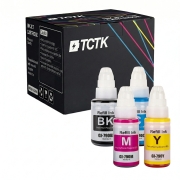 TCTK Druckerpatronen GI-790BK 70ml 70ml GI-790Y 4er Set CMYK kompatibel mit Canon PIXMA G1000 G1010 G2000 G2002 G2010 G3000 G3010 G4000 G4010