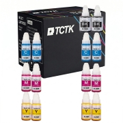TCTK Druckerpatronen GI-790BK 70ml 70ml GI-790Y 8er Set CMYK (je 2x) kompatibel mit Canon PIXMA G1000 G1010 G2000 G2002 G2010 G3000 G3010 G4000 G4010