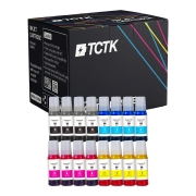 TCTK Druckerpatronen 104 104 104 104 16er Set CMYK (je 4x) kompatibel mit Epson EcoTank ET-14100 ET-1810 ET-2400 ET-2700 ET-2710 ET-2711 ET-2712 ET-2714 ET-2715 ET-2720 ET-2721, ersetzt C13T00P140