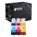 TCTK Druckerpatronen GI-50C GI-50M GI-50Y 3er Set CMY kompatibel mit Canon PIXMA G 5045 5050 5055 6045 6050 6055 7045 7050 7055, ersetzt 3403C001