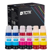 TCTK Druckerpatronen GI-50C GI-50M GI-50Y 6er Set CMY (je 2x) kompatibel mit Canon PIXMA G 5045 5050 5055 6045 6050 6055 7045 7050 7055, ersetzt 3403C001