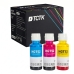 TCTK Druckerpatronen 70ml GT52M GT52Y 3er Set CMY kompatibel mit HP DeskJet GT 5810 5820 5822, für Ink Tank 115 118 310 311 315 318 319 410 411 412 415 416 418 419, für Smart Tank 500 502 508 511 514