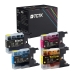 TCTK Druckerpatronen LC-12 LC12 LC12 LC12 4er Set CMYK kompatibel mit Brother DCP-J 525 N W, für DCP-J 540 N, für DCP-J 725 DW, für DCP-J 740 N, für DCP-J 925 DW N, für DCP-J 940 N-B, ersetzt LC12BK
