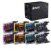 TCTK Druckerpatronen LC-12 LC12 LC12 LC12 8er Set CMYK (je 2x) kompatibel mit Brother DCP-J 525 N W, für DCP-J 540 N, für DCP-J 725 DW, für DCP-J 740 N, für DCP-J 925 DW N, ersetzt LC12BK