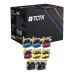 TCTK Druckerpatronen LC-125 LC-125 LC-125 LC-127 8er Set CMYK (je 2x) kompatibel mit Brother DCP-J 4110 DW W, für MFC-J 4310 DW, für MFC-J 4410 DW, für MFC-J 4510 DW, ersetzt LC125XLC