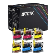 TCTK Druckerpatronen LC225XL LC225XL LC225XL 6er Set CMY (je 2x) kompatibel mit Brother DCP-J 4120 DW, für MFC-J 4420 DW, für MFC-J 4425 DW, für MFC-J 4620 DW, für MFC-J 4625 DW, für MFC-J 5320 DW