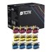 TCTK Druckerpatronen LC225XL LC225XL LC225XL 12er Set CMY (je 4x) kompatibel mit Brother DCP-J 4120 DW, für MFC-J 4420 DW, für MFC-J 4425 DW, für MFC-J 4620 DW, für MFC-J 4625 DW, für MFC-J 5320 DW