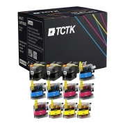 TCTK Druckerpatronen LC-22E LC-22E LC-22E LC-22E 12er Set CMYK (je 3x) kompatibel mit Brother MFC-J 5920 DW, ersetzt LC22EBK