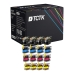 TCTK Druckerpatronen LC-22E LC-22E LC-22E LC-22E 16er Set CMYK (je 4x) kompatibel mit Brother MFC-J 5920 DW, ersetzt LC22EBK