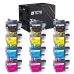 TCTK Druckerpatronen LC3211BK LC3213Y LC3213C LC3213M 12er Set CMYK (je 3x) kompatibel mit Brother DCP-J 572 DW, DCP-J 772 DNW DW, DCP-J 774 DW, MFC-J 490, MFC-J 491 DW, MFC-J 497 DW, MFC-J 890