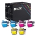 TCTK Druckerpatronen LC3211C LC3211M LC3211Y 6er Set CMY (je 2x) kompatibel mit Brother DCP-J 572 DW, DCP-J 772 DNW DW, DCP-J 774 DW, MFC-J 490, MFC-J 491 DW, MFC-J 497 DW, MFC-J 890, MFC-J 890 DW