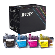 TCTK Druckerpatronen LC-3217 LC-3219XL LC-3219XL LC-3219XL 4er Set CMYK kompatibel mit Brother MFC-J 5330 DW, MFC-J 5335 DW DWF, MFC-J 5730 DW, MFC-J 5830 DW, MFC-J 5930 DW, ersetzt LC3217BK