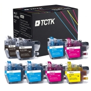 TCTK Druckerpatronen LC-3217 LC-3219XL LC-3219XL LC-3219XL 8er Set CMYK (je 2x) kompatibel mit Brother MFC-J 5330 DW, MFC-J 5335 DW DWF, MFC-J 5730 DW, MFC-J 5830 DW, MFC-J 5930 DW, ersetzt LC3217BK