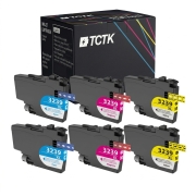 TCTK Druckerpatronen LC-3237 LC-3239XL LC-3239XL LC-3239XL 8er Set CMYK (je 2x) kompatibel mit Brother HL-J 6000 DW, HL-J 6100 DW, MFC-J 5945 DW, MFC-J 6945 DW, MFC-J 6947 DW, ersetzt LC3237BK