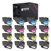 TCTK Druckerpatronen LC-3237 LC-3239XL LC-3239XL LC-3239XL 16er Set CMYK (je 4x) kompatibel mit Brother HL-J 6000 DW, HL-J 6100 DW, MFC-J 5945 DW, MFC-J 6945 DW, MFC-J 6947 DW, ersetzt LC3237BK