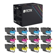 TCTK Druckerpatronen LC-3237 LC-3237 LC-3237 12er Set CMY (je 4x) kompatibel mit Brother HL-J 6000 DW, HL-J 6100 DW, MFC-J 5945 DW, MFC-J 6945 DW, MFC-J 6947 DW, ersetzt LC3237C