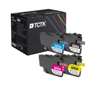 TCTK Druckerpatronen LC-424 LC-424 LC-424 LC-424 4er Set CMYK kompatibel mit Brother DCP-J 1200, DCP-J 1200 DW W WE, DCP-J 1200 WE ecopro, ersetzt LC424BK