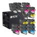 TCTK Druckerpatronen LC426BK LC426XLM LC426XLY LC426XLC 16er Set CMYK (je 4x) kompatibel mit Brother MFC-J 4335 DW, MFC-J 4340 DW, MFC-J 4340 DWE Ecopro, MFC-J 4535 DW, MFC-J 4540, MFC-J 4540 DW