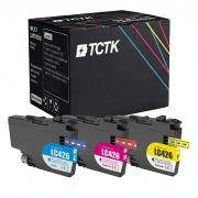 TCTK Druckerpatronen LC426C LC426M LC426Y 3er Set CMY kompatibel mit Brother MFC-J 4335 DW, MFC-J 4340 DW, MFC-J 4340 DWE Ecopro, MFC-J 4535 DW, MFC-J 4540, MFC-J 4540 DW, MFC-J 4540 DW XL