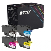 TCTK Druckerpatronen LC-427 LC-427XL LC-427XL LC-427XL 4er Set CMYK kompatibel mit Brother HL-J 6010 DW, MFC-J 5955 DW, MFC-J 6950, MFC-J 6955 DW, MFC-J 6957 DW DWT, MFC-J 6959 DW, ersetzt LC427BK