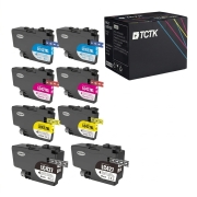 TCTK Druckerpatronen LC-427 LC-427XL LC-427XL LC-427XL 8er Set CMYK (je 2x) kompatibel mit Brother HL-J 6010 DW, MFC-J 5955 DW, MFC-J 6950, MFC-J 6955 DW, MFC-J 6957 DW DWT, ersetzt LC427BK