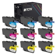 TCTK Druckerpatronen LC-427 LC-427 LC-427 9er Set CMY (je 3x) kompatibel mit Brother HL-J 6010 DW, MFC-J 5955 DW, MFC-J 6950, MFC-J 6955 DW, MFC-J 6957 DW DWT, MFC-J 6959 DW, ersetzt LC427C