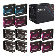 TCTK Druckerpatronen PGI-2100 PGI-2100 PGI-2100 PGI-2100 8er Set CMYK (je 2x) kompatibel mit Canon MAXIFY iB 4000 4010 4020 4030 4040 4050 4060 4070 4080 4090 4100 4110 4120 4130 4140 4150 4170 4180