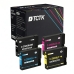 TCTK Druckerpatronen PGI-2500XL PGI-2500XL PGI-2500XL PGI-2500XL 4er Set CMYK kompatibel mit Canon MAXIFY iB 4000 4050 4100 4150, MAXIFY MB 5000 5050 5100 5150 5155 5300 5350 5400, ersetzt 9254B001