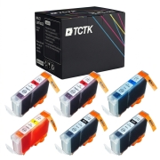 TCTK Druckerpatronen BCI-3 BCI-3 BCI-3 BCI-3 BCI-3 5 6er Set Multicolor kompatibel mit Canon BJC 3000 6000 6100 6200, BJC 6200 S, BJC 6500 8200, BJC 8200 Photo, MultiPASS C 100, MultiPASS MP 700