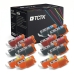 TCTK Druckerpatronen PGI-9C PGI-9M PGI-9PBK PGI-9Y 8er Set 2x Cyan 2x Magenta 2x Gelb 2x Photo Black kompatibel mit Canon PIXMA IX 7000, PIXMA MX 7600, PIXMA Pro 9500, ersetzt 1035B001