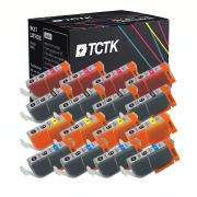 TCTK Druckerpatronen PGI-9C PGI-9M PGI-9PBK PGI-9Y 16er Set 4x Cyan 4x Magenta 4x Gelb 4x Photo Black kompatibel mit Canon PIXMA IX 7000, PIXMA MX 7600, PIXMA Pro 9500, ersetzt 1035B001
