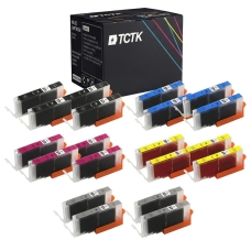 Kompatibler Ersatz für Canon CLI-571XLBK (0331C001),CLI-571XLC (0332C001),CLI-571XLGY (0335C001),CLI-571XLM (0333C001),CLI-571XLY (0334C001)