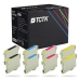 TCTK Druckerpatronen T0551 T0552 T0553 T0554 8er Set CMYK (je 2x) kompatibel mit Epson Stylus Photo R 240 245, für Stylus Photo RX 420 425 520, ersetzt C13T05514010