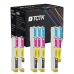 TCTK Druckerpatronen 891 892 E-0713 894 12er Set CMYK (je 3x) kompatibel mit Epson Office B40W BX300F BX300FW BX310FN, Stylus BX600FW BX610FW D120 D78 D92 DX4000 DX4050 DX4400 DX4450 DX5000 DX5050