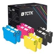 TCTK Druckerpatronen T1281 T1282 T1283 T1284 8er Set CMYK (je 2x) kompatibel mit Epson Stylus Office BX 305 F FW, Stylus Office BX 305 FW Plus, Stylus S 22, Stylus SX 125 130 230, ersetzt C13T12814012