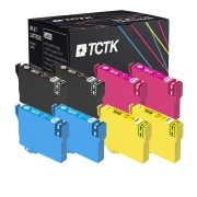 TCTK Druckerpatronen 18XL 18XL 18XL 18XL 8er Set CMYK (je 2x) kompatibel mit Epson Expression Home XP-100 XP-102 XP-200 XP-202 XP-205 XP-210 XP-212 XP-215 XP-225 XP-30 XP-300, ersetzt C13T18114012