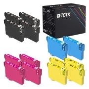 TCTK Druckerpatronen 18XL 18XL 18XL 18XL 16er Set CMYK (je 4x) kompatibel mit Epson Expression Home XP-100 XP-102 XP-200 XP-202 XP-205 XP-210 XP-212 XP-215 XP-225 XP-30 XP-300, ersetzt C13T18114012