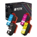TCTK Druckerpatronen 202XL 202XL 202XL 202XL 4er Set Cyan Magenta Gelb Photo Black kompatibel mit Epson Expression Premium XP-6000 XP-6001 XP-6005 XP-6100 XP-6105, ersetzt C13T02H24010