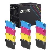 TCTK Druckerpatronen 503XL 503XL 503XL 503XL 12er Set CMYK (je 3x) kompatibel mit Epson Expression Home XP-5200 XP-5205, WorkForce WF-2960, WorkForce WF-2960 DWF, ersetzt C13T09R14010
