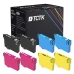 TCTK Druckerpatronen 604XL 604XL 604XL 604XL 8er Set CMYK (je 2x) kompatibel mit Epson Expression Home XP-2200 XP-2205 XP-3200 XP-3205, für Expression Home XP-3205 E, ersetzt C13T10H14010