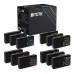 TCTK Druckerpatronen T7011 T7012 T7013 T7014 12er Set CMYK (je 3x) kompatibel mit Epson WorkForce Pro WP-4000 WP-4015DN WP-4095DN WP-4500 WP-4515DN WP-4525DNF WP-4595DNF, ersetzt C13T70114010