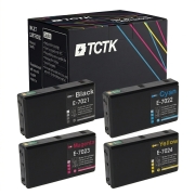 TCTK Druckerpatronen T7021 T7022 T7023 T7024 4er Set CMYK kompatibel mit Epson WorkForce Pro WP-4000 WP-4015DN WP-4025DW WP-4095DN WP-4500 WP-4515DN WP-4525DNF WP-4535DWF WP-4545DTWF WP-4595DNF