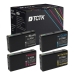 TCTK Druckerpatronen T7021 T7022 T7023 T7024 4er Set CMYK kompatibel mit Epson WorkForce Pro WP-4000 WP-4015DN WP-4025DW WP-4095DN WP-4500 WP-4515DN WP-4525DNF WP-4535DWF WP-4545DTWF WP-4595DNF