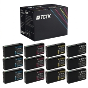 TCTK Druckerpatronen T7021 T7022 T7023 T7024 12er Set CMYK (je 3x) kompatibel mit Epson WorkForce Pro WP-4000 WP-4015DN WP-4025DW WP-4095DN WP-4500 WP-4515DN WP-4525DNF WP-4535DWF WP-4545DTWF