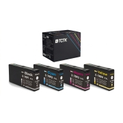 TCTK Druckerpatronen T7891XXL T7892XXL T7893XXL T7894XXL 4er Set CMYK kompatibel mit Epson WorkForce Pro WF-5100, für WorkForce Pro WF-5110 DW, für WorkForce Pro WF-5190 DW, ersetzt C13T789140