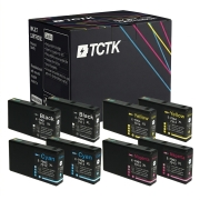 TCTK Druckerpatronen 79 79 79 79 8er Set CMYK (je 2x) kompatibel mit Epson WorkForce Pro WF-4630 DWF, für WorkForce Pro WF-4640 DTWF, für WorkForce Pro WF-5100, ersetzt C13T79114010