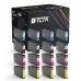 TCTK Druckerpatronen T9071 T9072 T9073 T9074 16er Set CMYK (je 4x) kompatibel mit Epson WorkForce Pro WF-6000 WF-6090, für WorkForce Pro WF-6090 D2TWC DTWC DW, ersetzt C13T907140